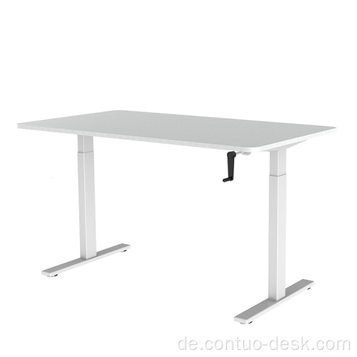 Manuell einstellbarer Tischhandkurbel Einstellbarer Höhe Tischbasis mit Hubmechanismus